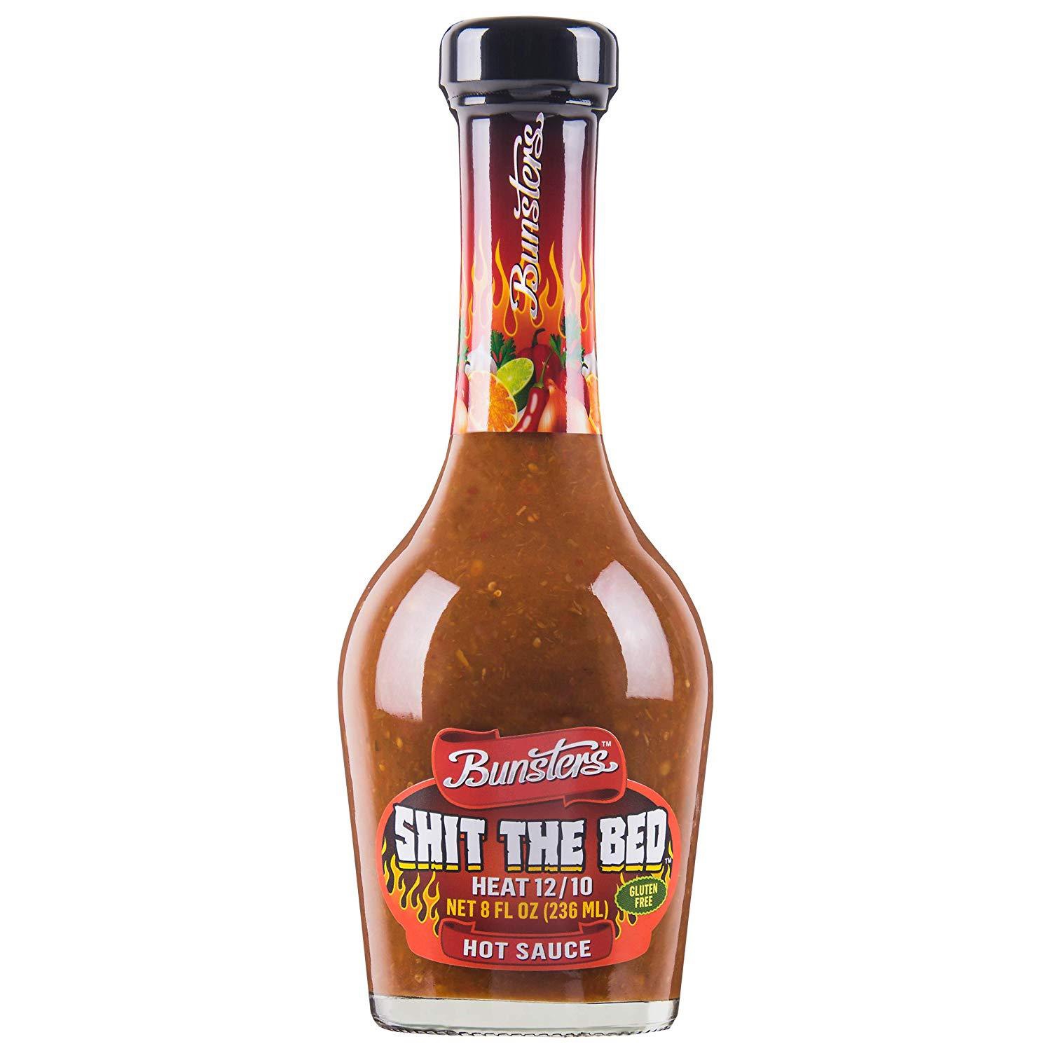 BUNSTERS SAUCE SHIT THE BED HOT 236ml