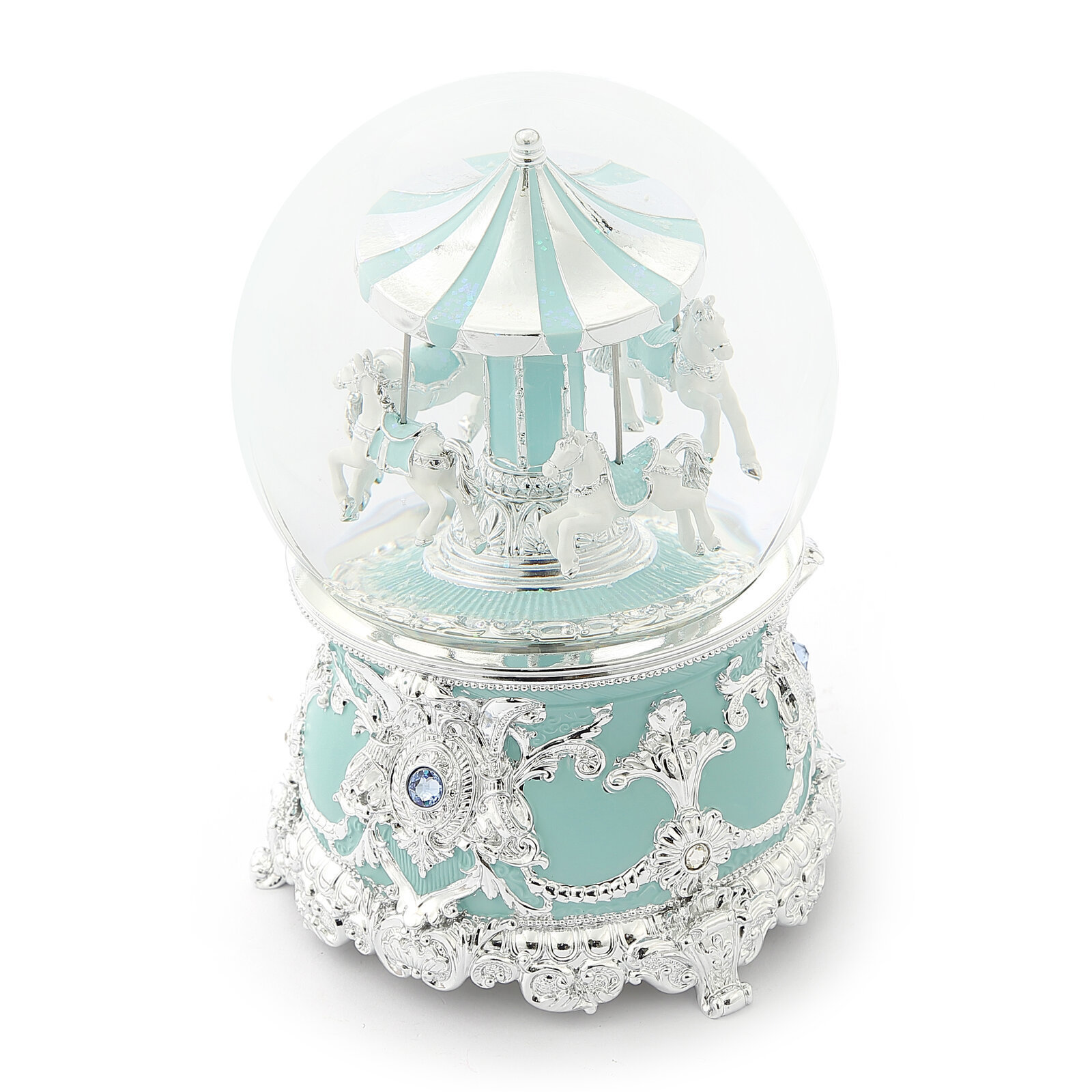 Tiffany & Co, Stunning Carousel Musical Globe