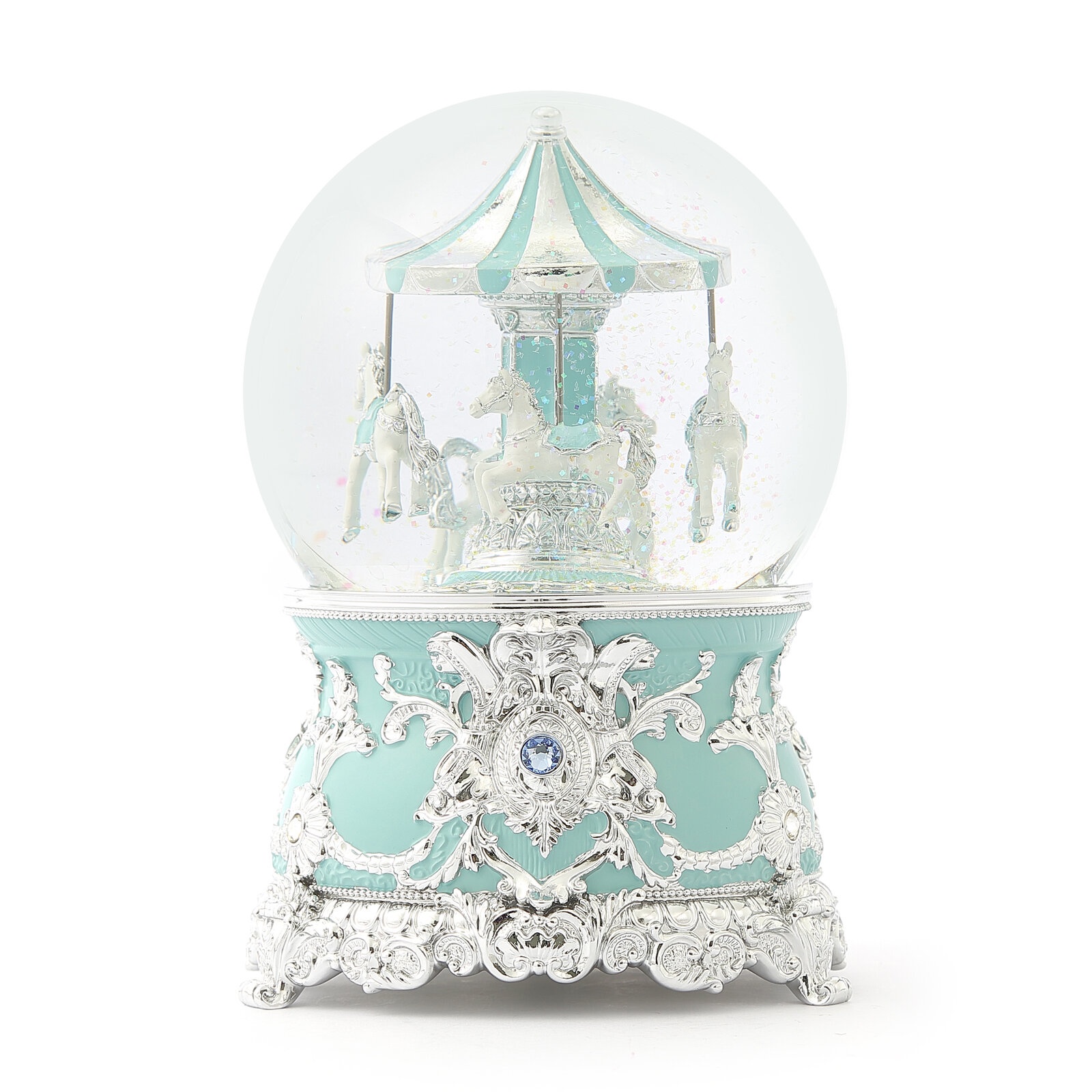 Tiffany & Co | Stunning Carousel Musical Globe | Large
