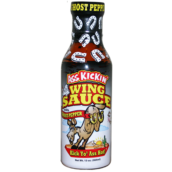 Ass Kickin Wing Sauce With Ghost Pepper 384ml