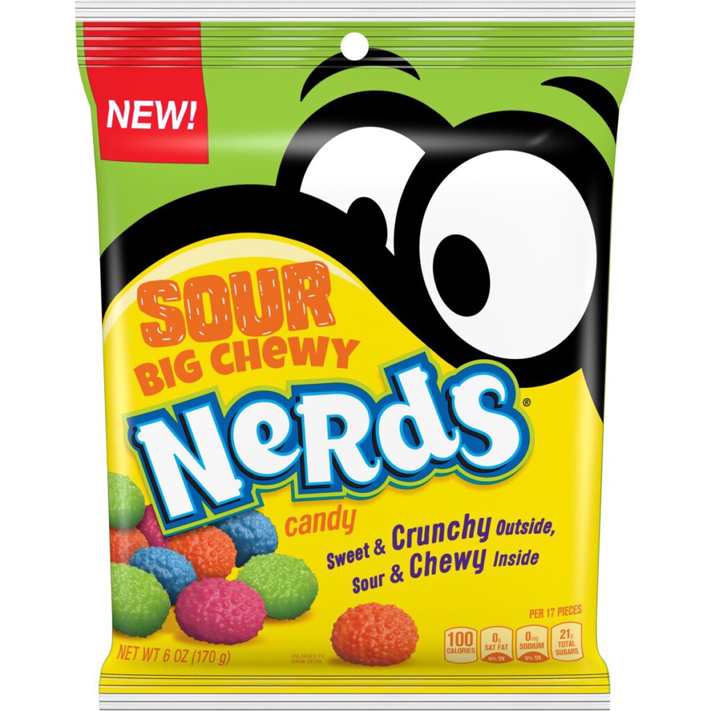 NERDS CHEWY SOUR BAG 170G - Sweetsworld - Chocolate Shop