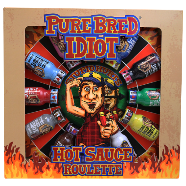 Pure Bred Idiot Hot Sauce Roulette Game Sweetsworld Chocolate Shop
