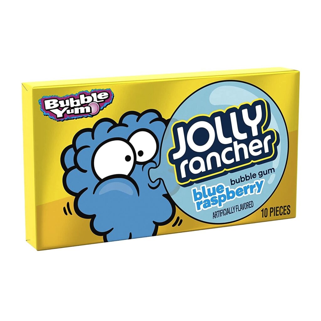 Jolly Rancher Bubble Gum - Blue Raspberry 10pcs