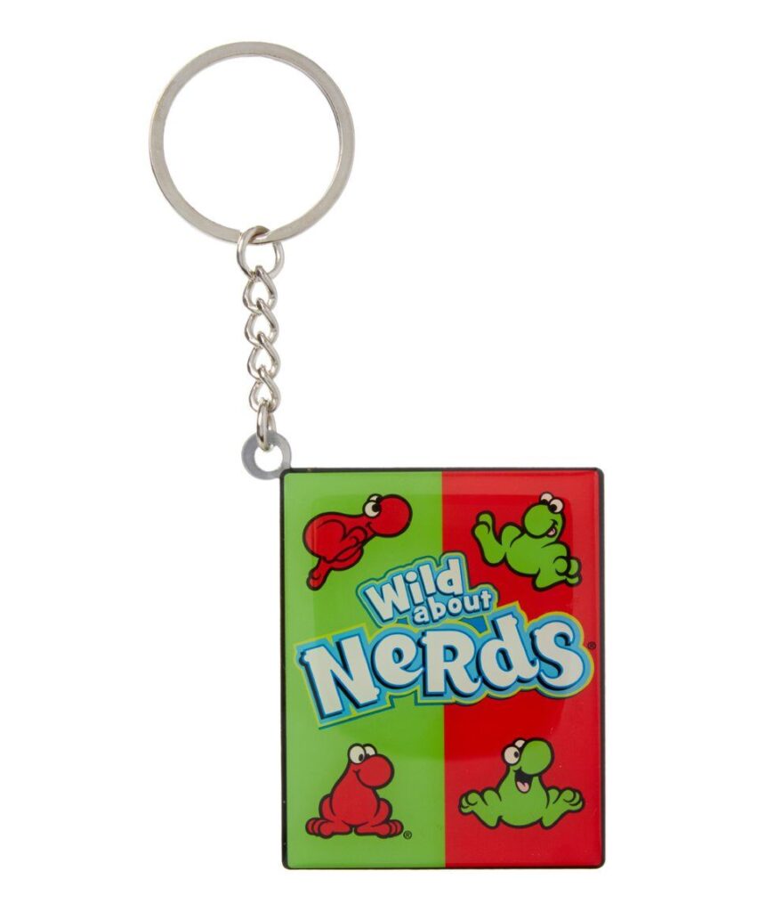 WILD ABOUT NERDS KEYCHAIN
