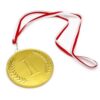 STEENLAND Chocolate No 1 Medal White Ribbon 75mm