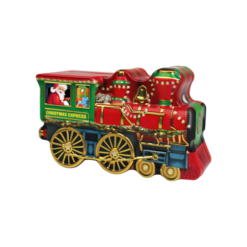WINDEL MUSICAL CHRISTMAS EXPRESS TRAIN TIN WITH ASSORTED MILK CHOCOLATES