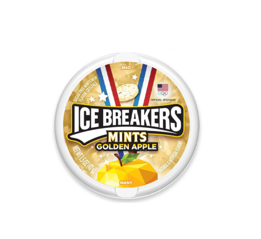 Ice Breakers Mints Golden Apple