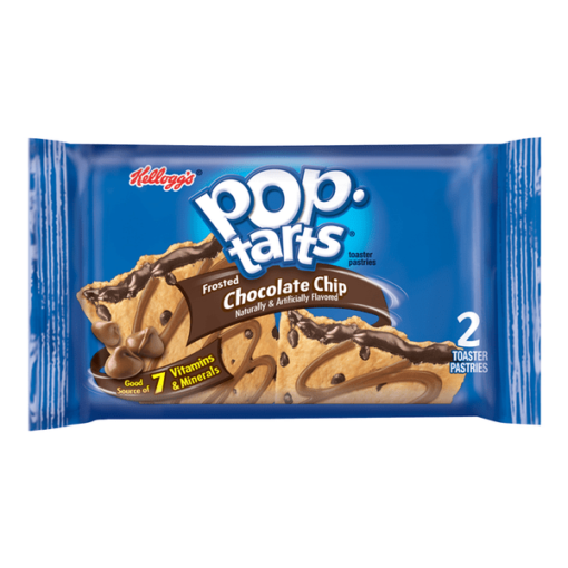 Kelloggs Pop Tarts Frosted Chocolate Chip 96g X 6 pack 2 Per Pack 154245309894 2