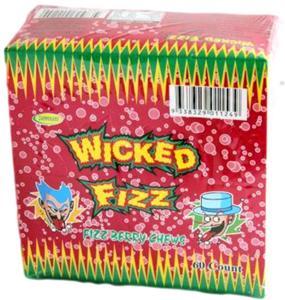 Wicked Fizz Fizz Berry Chews box 60 - Sweetsworld - Chocolate Shop