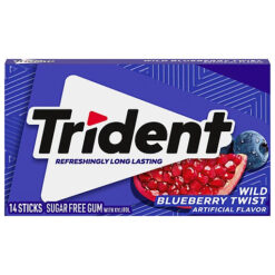 Trident Wild Blueberry Twist 14 sticks