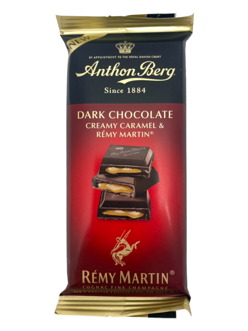 Anthon Berg Dark Choc Creamy Caramel Remy Martin 90g