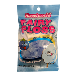 Sweetworld FAIRY FLOSS BLUEBERRY 15g