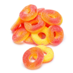 Lolliland Peach Rings Gummies Gluten Free 1Kg