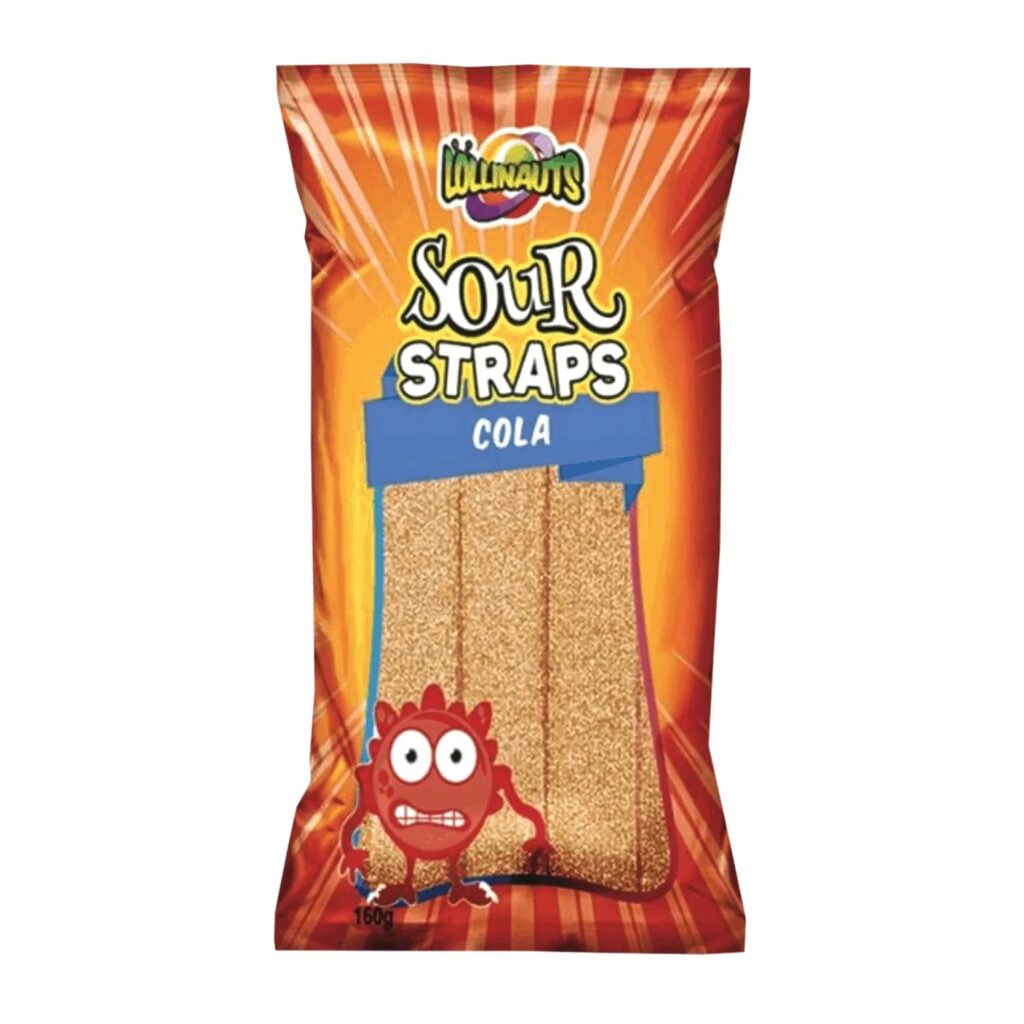 lollinauts cola sour straps product