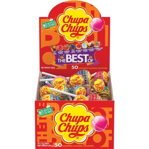 CHUPA CHUPS BEST OF BOX 50