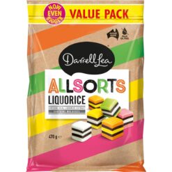 Darrell Lea Liquorice Allsorts Value Pack 470g