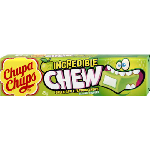 Chupa Chups Incredible CHew Green Apple 45g