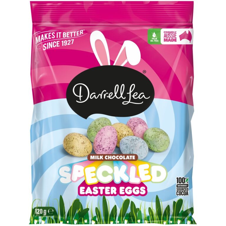 Darrell Lea Milk Chocolate Speckled Eggs 120g Sweetsworld Chocolate