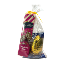 Darrell Lea Rocky Road Peanut Brittle Egg Easter Pack png