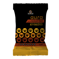 Sugarless Aura Butterscotch 70g png