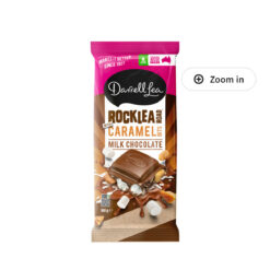 Darrell Lea Milk Chocolate Rocklea Road Caramel Bits Block