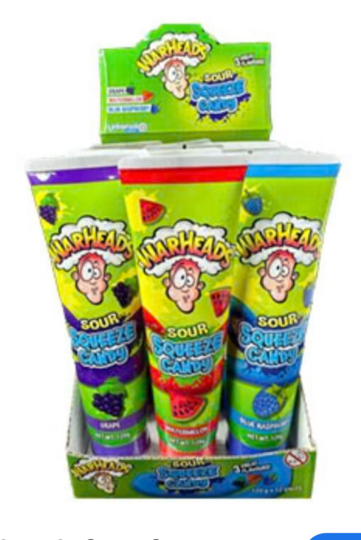 WARHEAD SOUR SQUEEZE CANDY