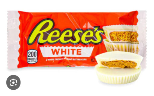 REESES PEANUT BUTTER WHITE CHOCOLATE