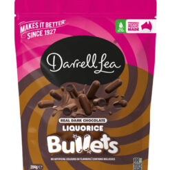 Darrell Lea BULLETS DARK Chocolate