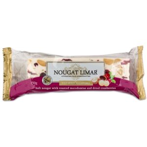 Nougat Limar Wildberry Macadamia 150g