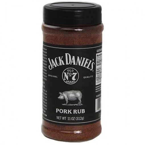 Jack Daniels BBQ Pork Rub Jar 11oz