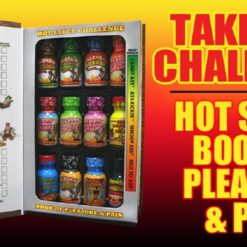 Hot Sauce Challenge Book of Pleasure & Pain 12 x 22g 5