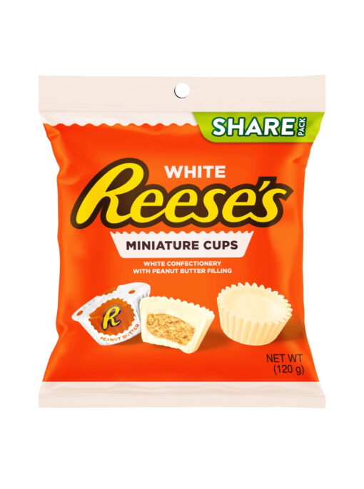 Reese's White Chocolate Cups With Peanut Butter 120g 1