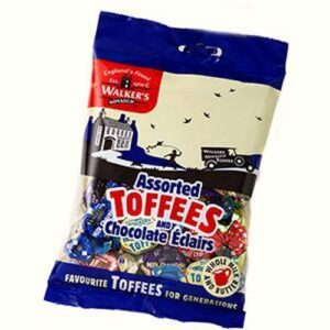 Walker's Assorted Toffees 150g (Gluten Free & Suitable for Vegetarians)
