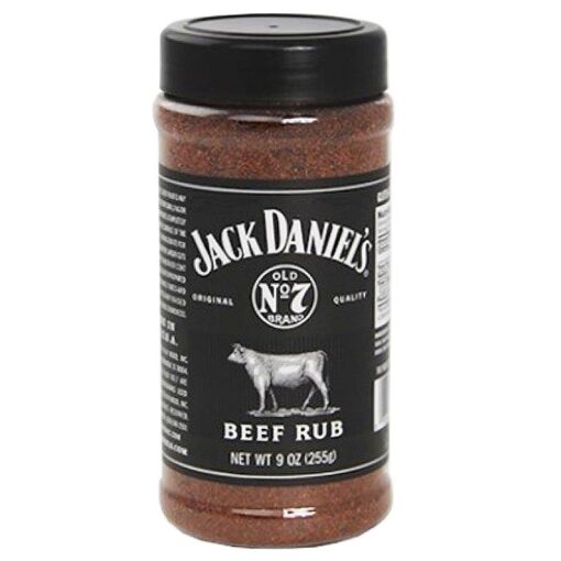 Jack Daniels BBQ Beef Rub Jar 9oz