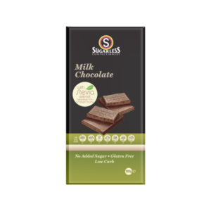 Sugarless Milk Chocolate with Stevia 100g