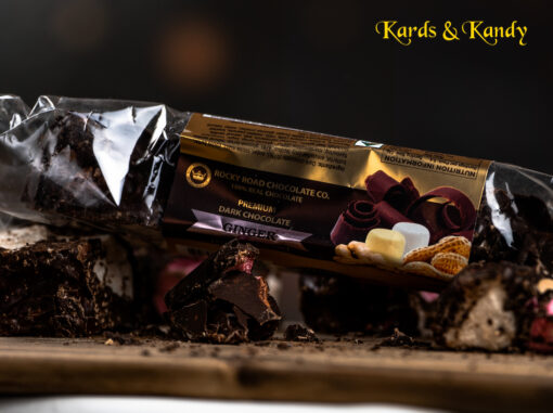 DARK CHOCOLATE ROCKY ROAD GINGER 200G 1