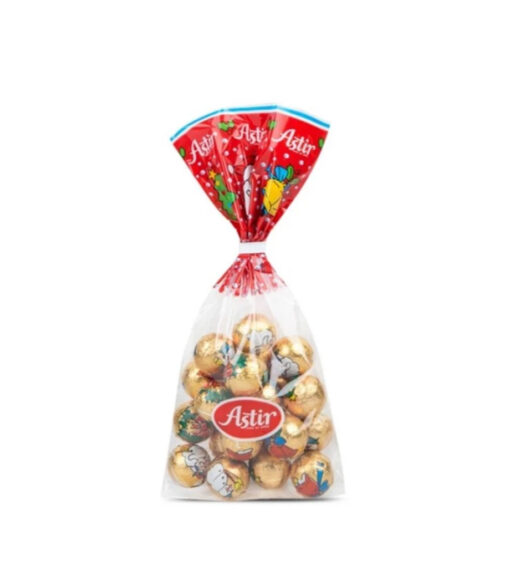 Astir Xmas Milk Chocolate Balls Caramel Cream