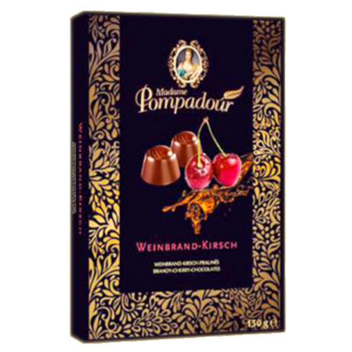 MADAME POMPADOUR BRANDY CHERRY CHOC 150g