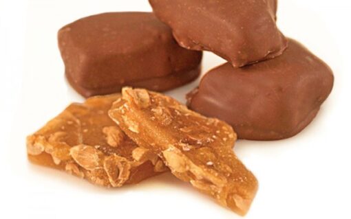 Milk Chocolate Peanut Brittle 150g