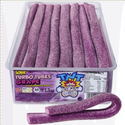 Best TNT Turbo Tubes Sour Grape 50G – Tangy & Chewy Candy
