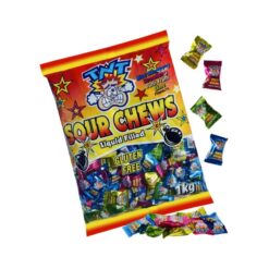 TNT Sour Chews 1kg (Gluten Free)