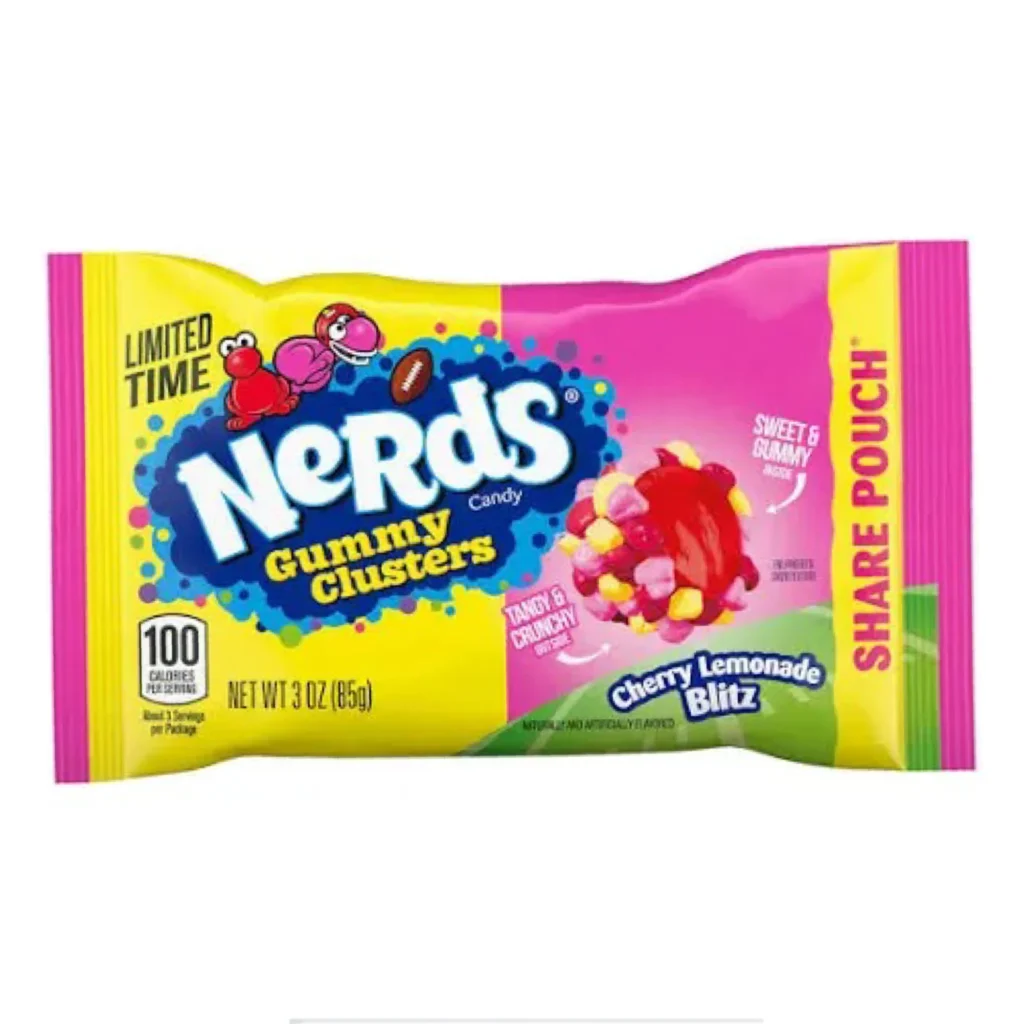 NERDS CLUSTER SHARE CHERRY LEMONADE BLITZ