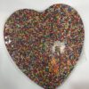 Milk Chocolate Heart Speckle 150g 2