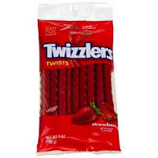 TWIZZLERS STRAW TWISTS 198G
