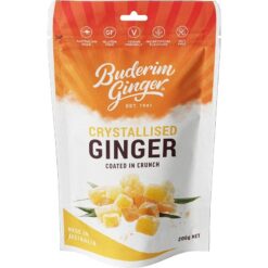 Buderim Crystal Ginger 200g