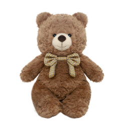 Bow Tie Bear Plush Toy – Cute Doll 29cm