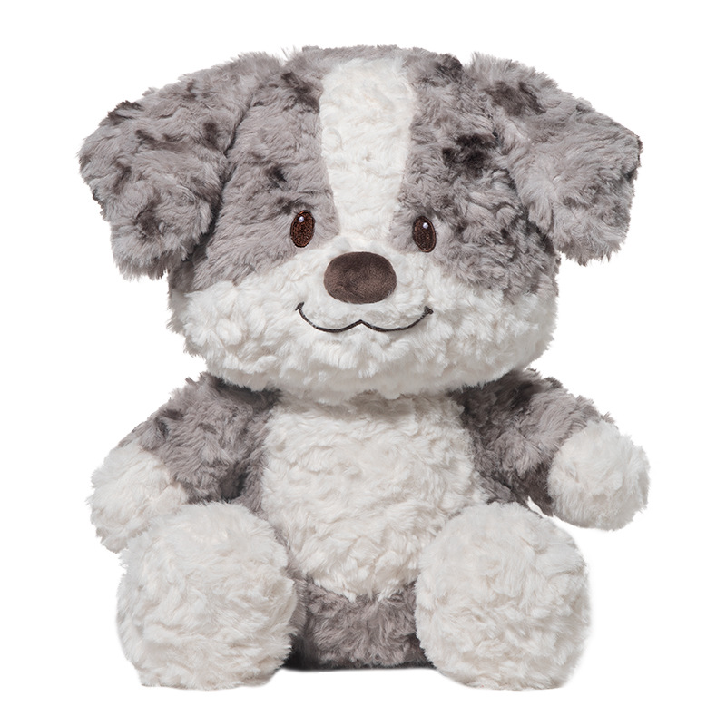 Meteor Border Collie Plush Toy – Cute Puppy Doll 35cm 1 Meteor Border Collie Plush Toy – Cute Puppy Doll 35cm