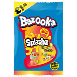 Bazooka  Spashz Fruit Fiesta 120g