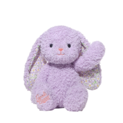 Bunny Plush Toy – Super Soft & Cute Little Rabbit Purple 38cm