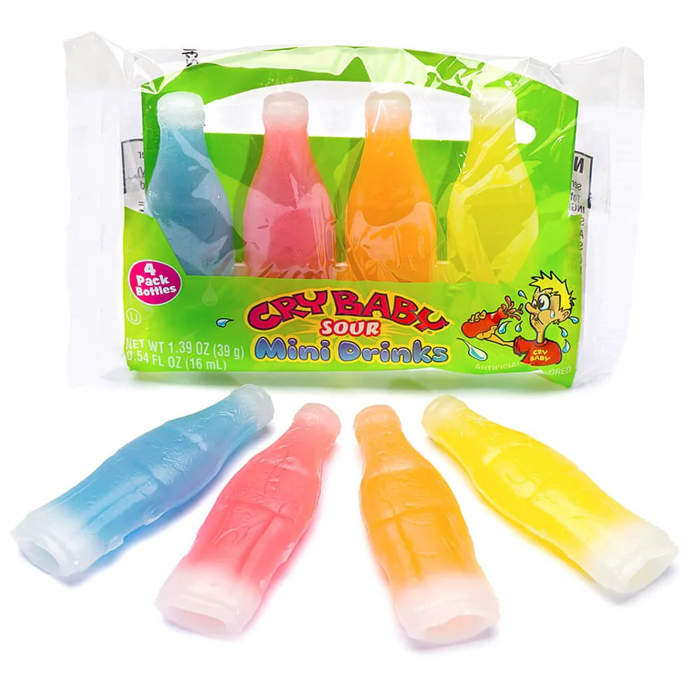 CRY BABY SOUR Mini Drinks 39g 1 CRY BABY SOUR Mini Drinks 39g